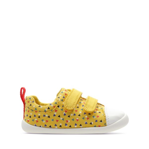 Clarks Boys Roamer Craft Toddler Casual Shoes Yellow | CA-5937148